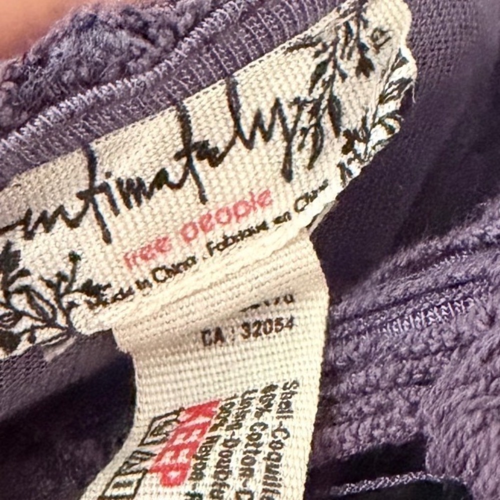 Intimately Free People Daydream Bodycon Slip Dress Purple Lace Open Back X Small - Picture 9 of 10